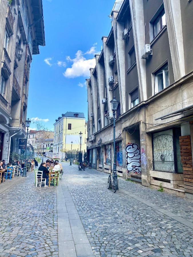 Modern Old Town Central Apartment Bucarest Exterior foto