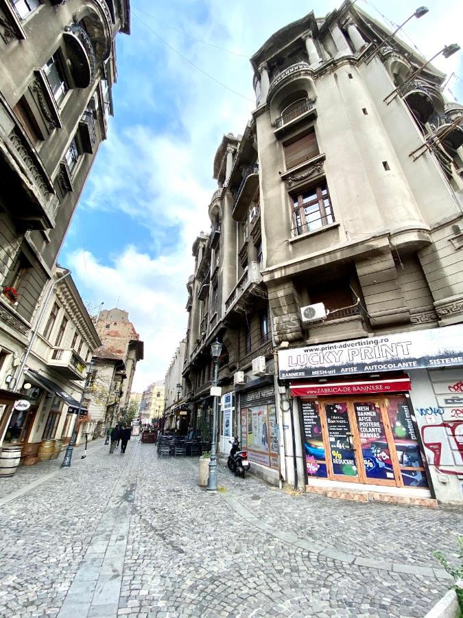 Modern Old Town Central Apartment Bucarest Exterior foto